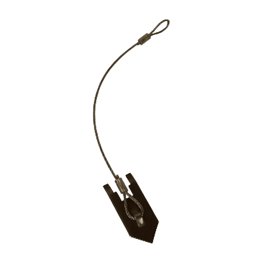 12" Wolf Fang 3/32 Cabled Anchors - Dozen - Cable Stakes 12 Pk